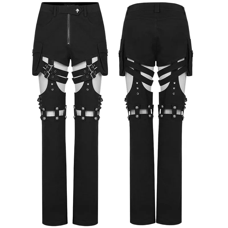 WK-486XCF Punk stylish long pants