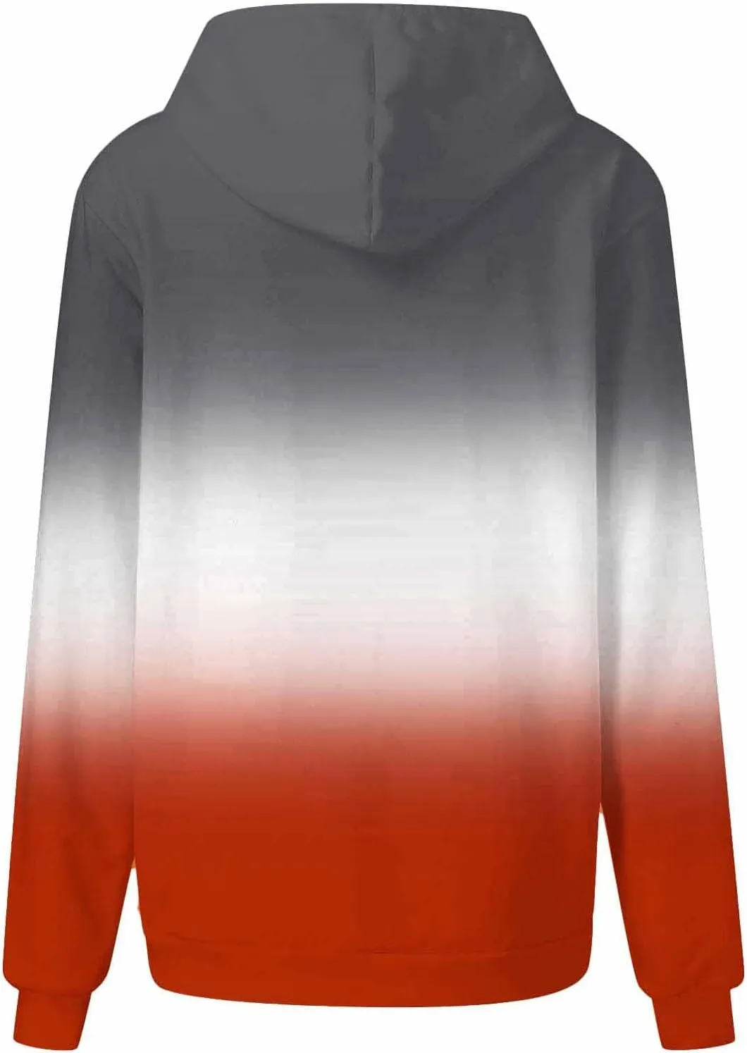 Women Gradient Color Oversized Hoodies Plus Size Loose Fit Cute Hoodie Baggy Sweatshirts Casual Long Sleeve Pullover