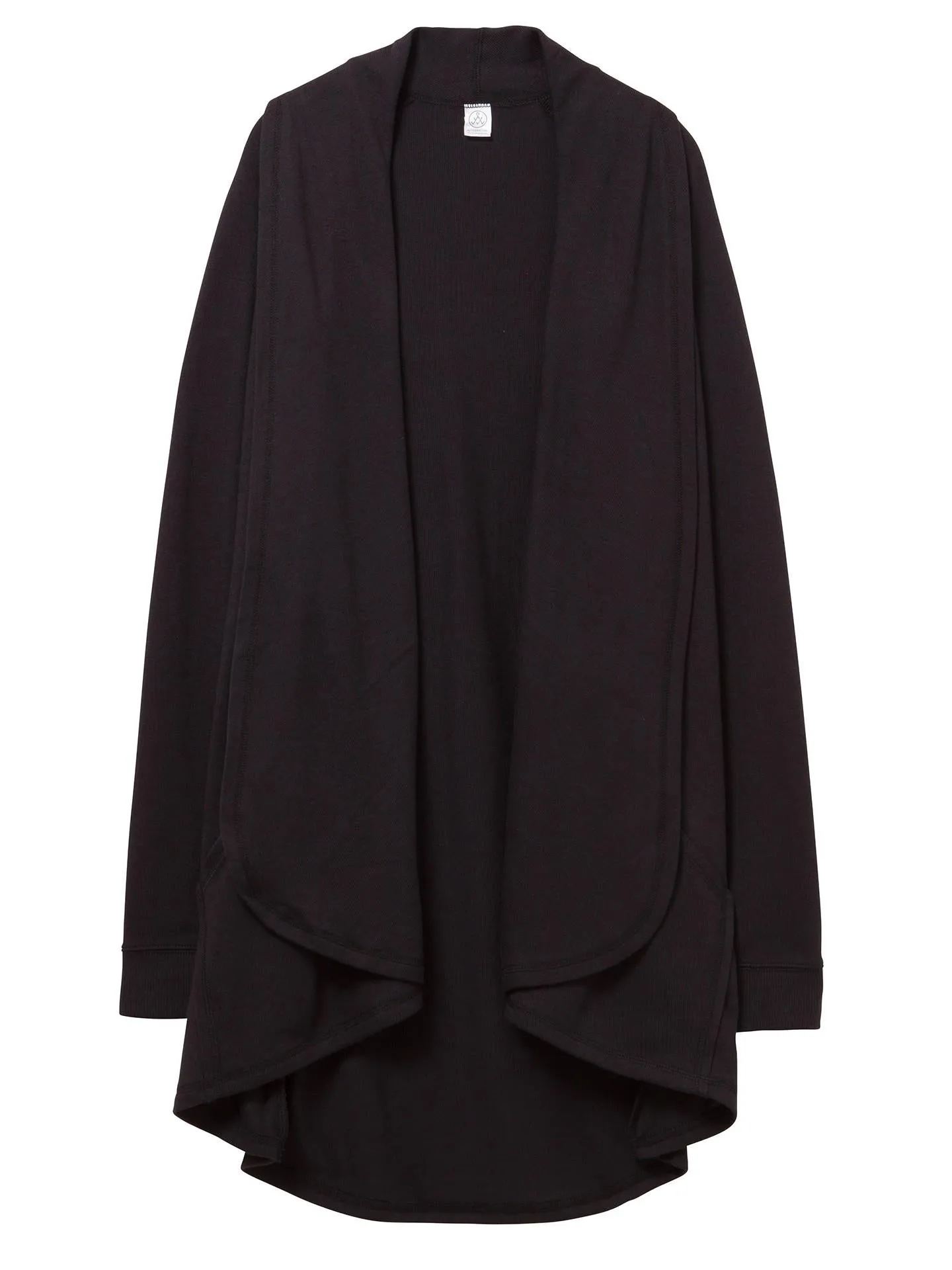 Zen Vintage Heavy Knit Wrap (Black)